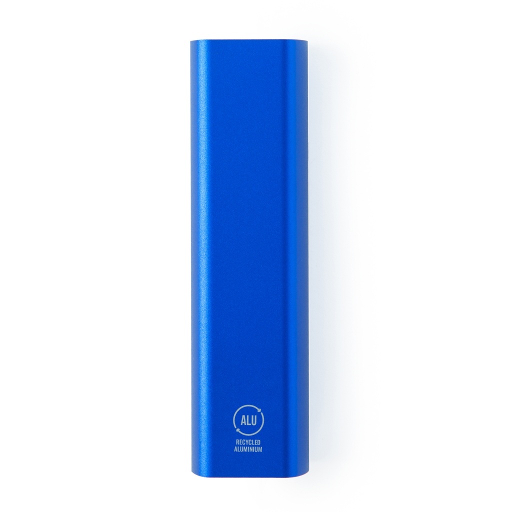 Bony - Powerbank z aluminium z recyklingu, 2600 mAh