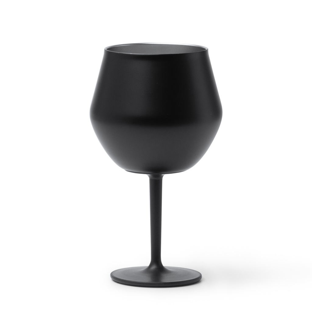 FRADES - Kubek/Kieliszek 2w1 (380ml) wykonany ze stali nierdzewnej