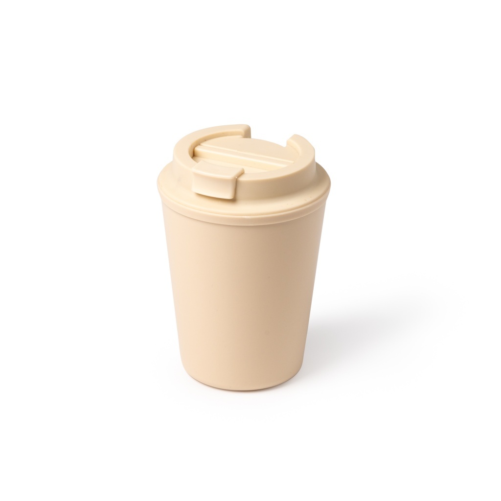 Oklan - Kubek z korpusem i pokrywką z PP, 300ml.