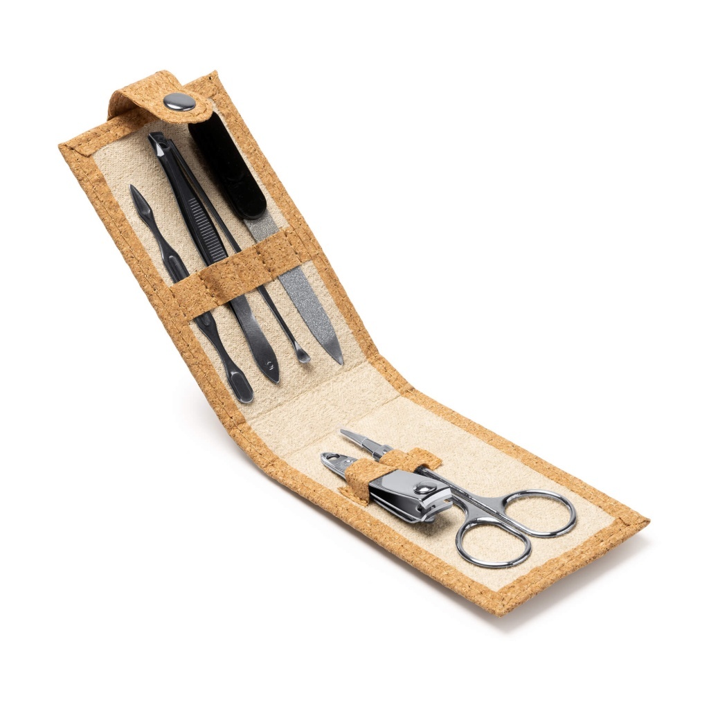 PODOX - Zestaw do manicure w etiu z korka