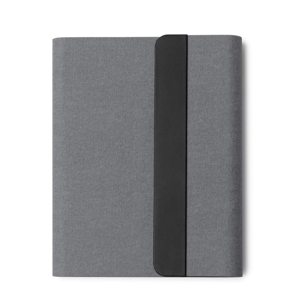 SABIX - Wielofunkcyjna teczka z RPET z wbudowanym powerbankiem bezprzewodowym.