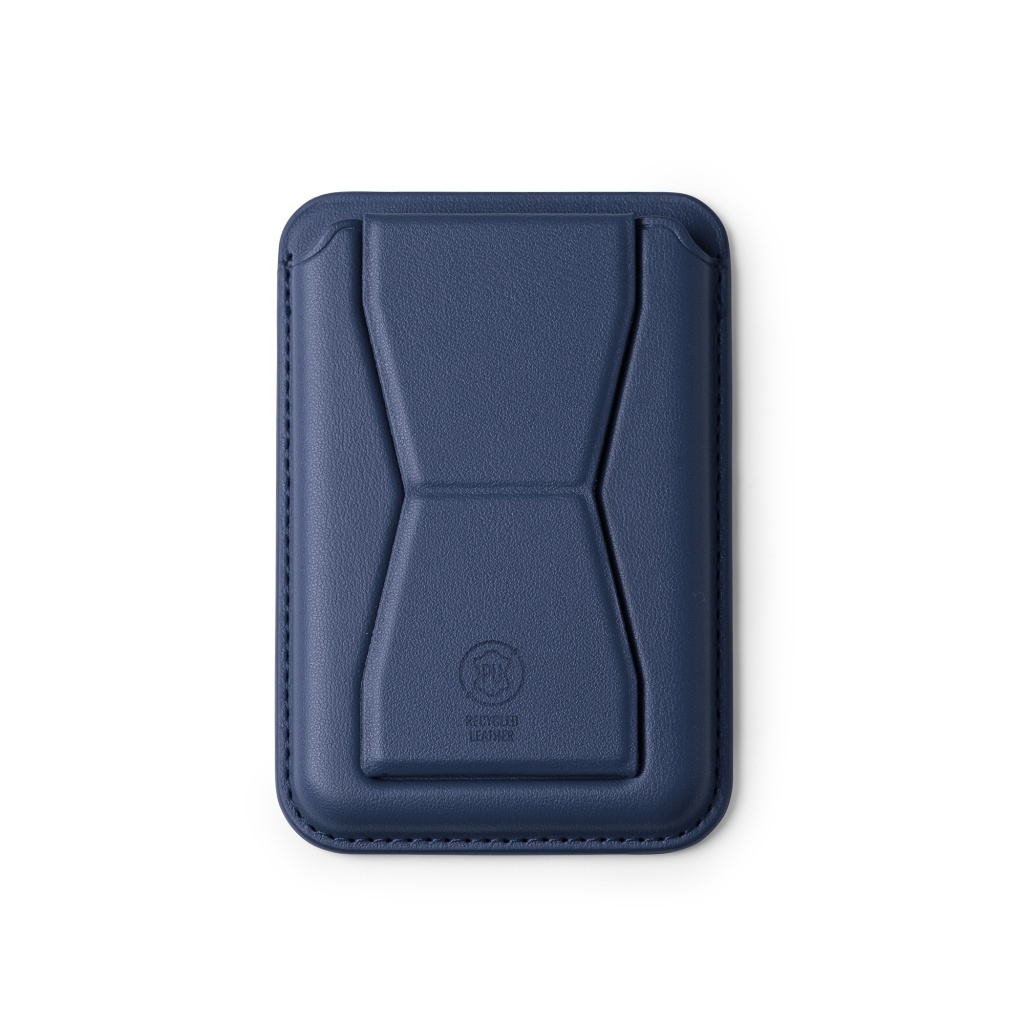 SEKUN - Etui na karty i podstawka pod telefon wykonana z materiału PU z recyklingu