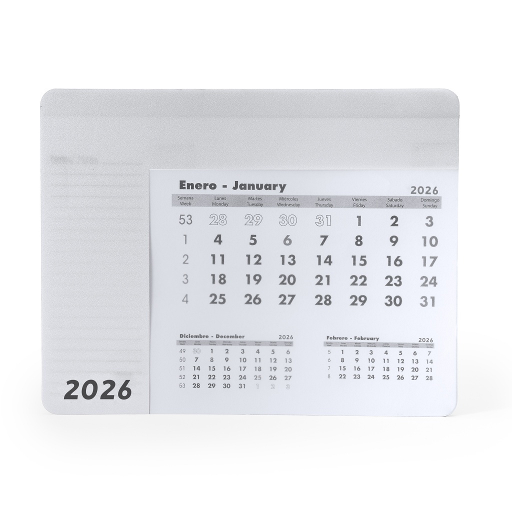 SERBAL - Podkładka pod myszkę z kalendarzem