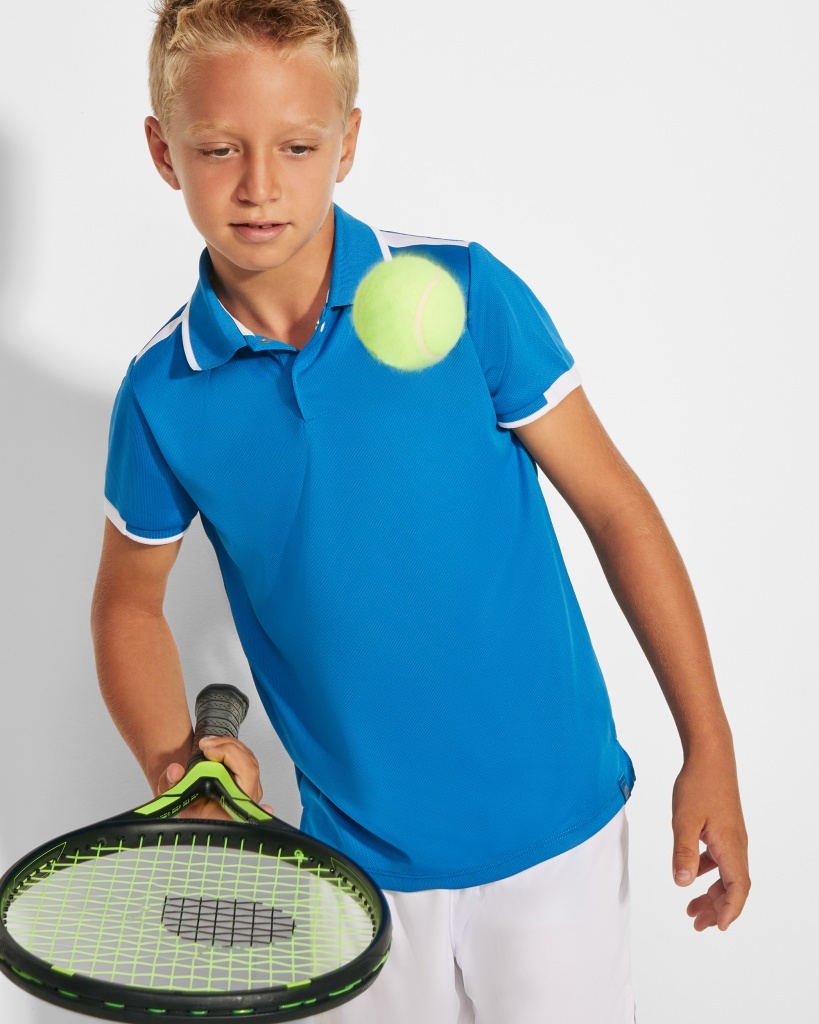 TAMIL - Techniczna koszulka polo z poliestru antybakteryjnego