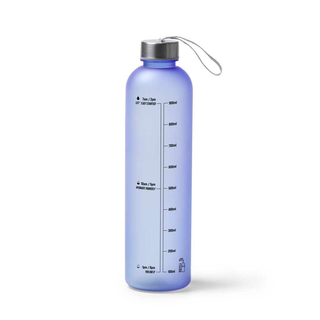 YOGER - Butelka z tritanu z zakrętką z paskiem do przenoszenia