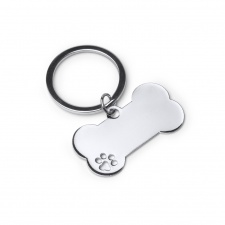 CHOP - Metalowy brelok w kształce kości