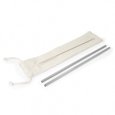 MALOW - zestaw 2 słomek stalowych