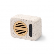 MILER - Głośnik bezprzewodowy z bambusem i wzorem lastriko